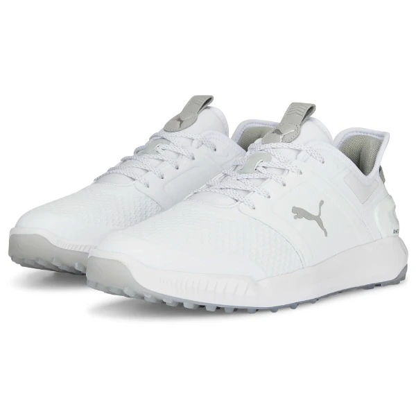 PUMA IGNITE ELEVATE Golf Shoes - Puma White/Puma Silver 4 PUMA IGNITE ELEVATE Golf Shoes - Puma White/Puma Silver - Image 2