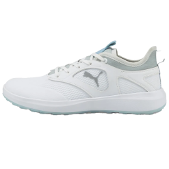 PUMA Ignite Malibu Ladies Golf Shoes - Puma White/Puma Silver/Lucite
