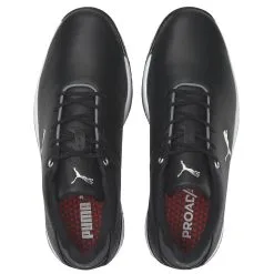 PUMA PROADAPT ALPHACAT Leather Golf Shoes - Puma Black/Puma Silver 11 PUMA PROADAPT ALPHACAT Leather Golf Shoes - Puma Black/Puma Silver -All Wedges Shop pumaSS22 3760442002 5