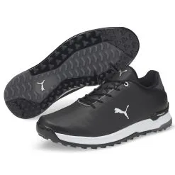 PUMA PROADAPT ALPHACAT Leather Golf Shoes - Puma Black/Puma Silver 13 PUMA PROADAPT ALPHACAT Leather Golf Shoes - Puma Black/Puma Silver -All Wedges Shop pumaSS22 3760442002 6