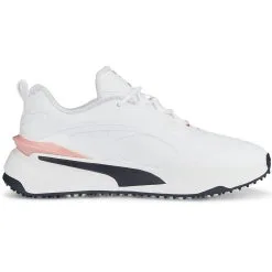 PUMA GS-FAST Ladies Golf Shoes - Puma White/Navy Blazer/Flamingo Pink -All Wedges Shop pumaSS23 3765842007 4