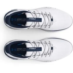 Under Armour HOVR Fade 2 Spikeless Golf Shoes - White/Academy -All Wedges Shop s7.3026970 101 TOE