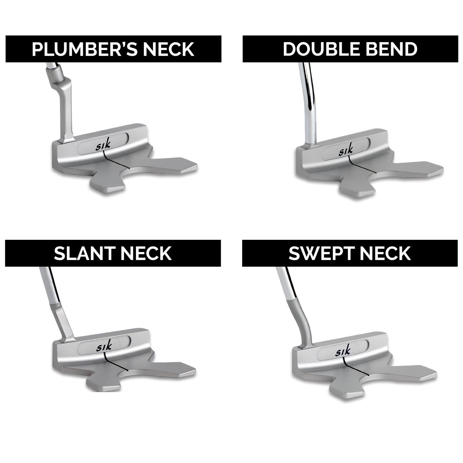 SIK Flo C-Series Golf Putter Matte Black (Custom) 7 SIK Flo C-Series Golf Putter Matte Black (Custom) - Image 5