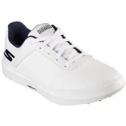 Skechers GO GOLF Drive 5 Golf Shoes - White/Navy -All Wedges Shop skechers go golf drive whitenavy 1