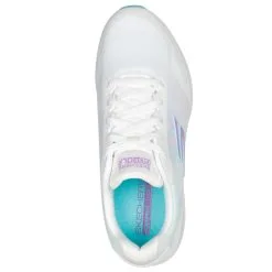 Skechers GO GOLF Max 2 Ladies Golf Shoes - White/Clear Print -All Wedges Shop skechers gogolf whiteclearprint 2