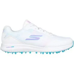 Skechers GO GOLF Max 2 Ladies Golf Shoes - White/Clear Print