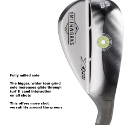 Smithworks Laser Milled XSpin Golf Wedge Gun Metal -All Wedges Shop smithworks tech 32028129