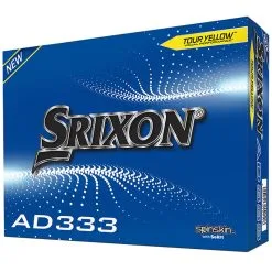 Srixon AD333 Golf Balls - Tour Yellow / Dozen