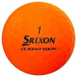 Srixon Q-STAR Divide Tour Golf Balls - Yellow/Orange / Dozen -All Wedges Shop srixon divide yelloworange 2