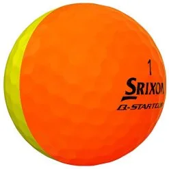 Srixon Q-STAR Divide Tour Golf Balls - Yellow/Orange / Dozen -All Wedges Shop srixon divide yelloworange 3
