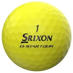 Srixon Q-STAR Divide Tour Golf Balls - Yellow/Orange / Dozen -All Wedges Shop srixon divide yelloworange 4