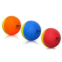 Srixon Q-STAR Divide Tour Golf Balls - Yellow/Blue / Dozen -All Wedges Shop srixon qstar divide