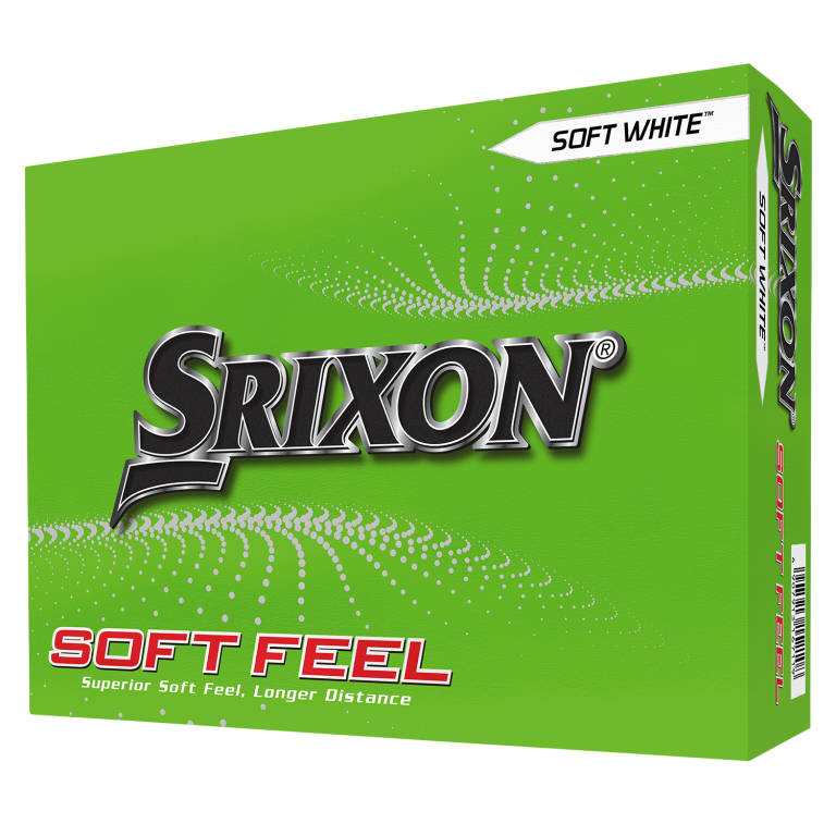 Srixon Soft Feel Golf Balls - Soft White / Dozen 3 Srixon Soft Feel Golf Balls - Soft White / Dozen