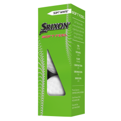 Srixon Soft Feel Golf Balls - Soft White / Dozen 11 Srixon Soft Feel Golf Balls - Soft White / Dozen -All Wedges Shop srixon sf white 22028129