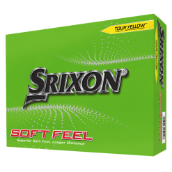 Srixon Soft Feel Golf Balls - Tour Yellow / Dozen