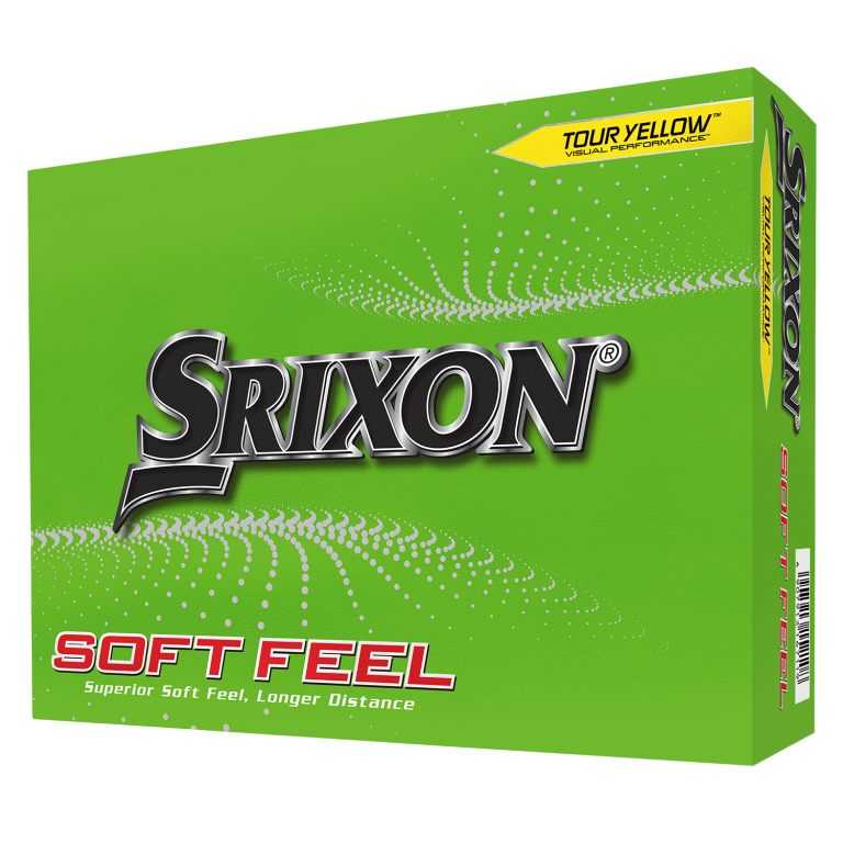 Srixon Soft Feel Golf Balls - Tour Yellow / Dozen 3 Srixon Soft Feel Golf Balls - Tour Yellow / Dozen