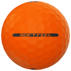 Srixon Soft Feel Brite Golf Balls - Orange / Dozen -All Wedges Shop srixon sfbrite orange 3