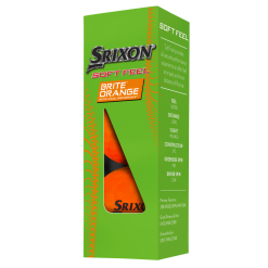 Srixon Soft Feel Brite Golf Balls - Orange / Dozen -All Wedges Shop srixon sfbrite orange 5