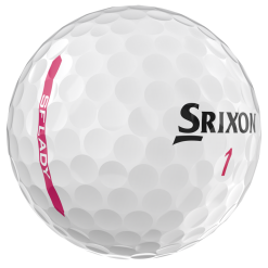 Srixon Soft Feel Ladies Golf Balls - White/ Dozen -All Wedges Shop srixon sfl white 4