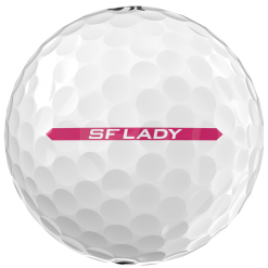 Srixon Soft Feel Ladies Golf Balls - White/ Dozen -All Wedges Shop srixon sfl white 5