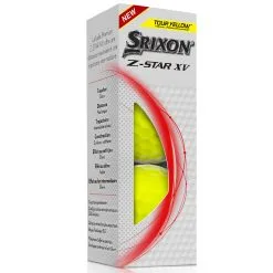 Srixon Z-STAR XV Golf Balls - Tour Yellow / Dozen -All Wedges Shop srixon zstar XV yellow 2