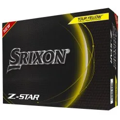 Srixon Z-STAR Golf Balls - Tour Yellow / Dozen