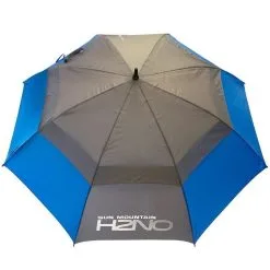 Sun Mountain H2NO 68 Inch Double Canopy Golf Umbrella - Blue/Grey