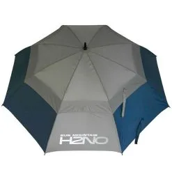Sun Mountain H2NO 68 Inch Double Canopy Golf Umbrella - Navy/Grey
