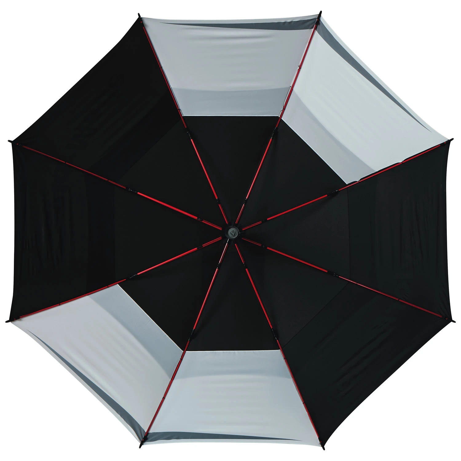 TaylorMade Tour 64 Inch Double Canopy Golf Umbrella 5 TaylorMade Tour 64 Inch Double Canopy Golf Umbrella - Image 3