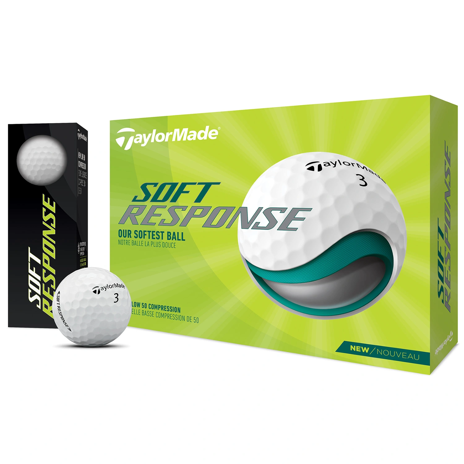 TaylorMade Soft Response Golf Balls 8 TaylorMade Soft Response Golf Balls - Image 6