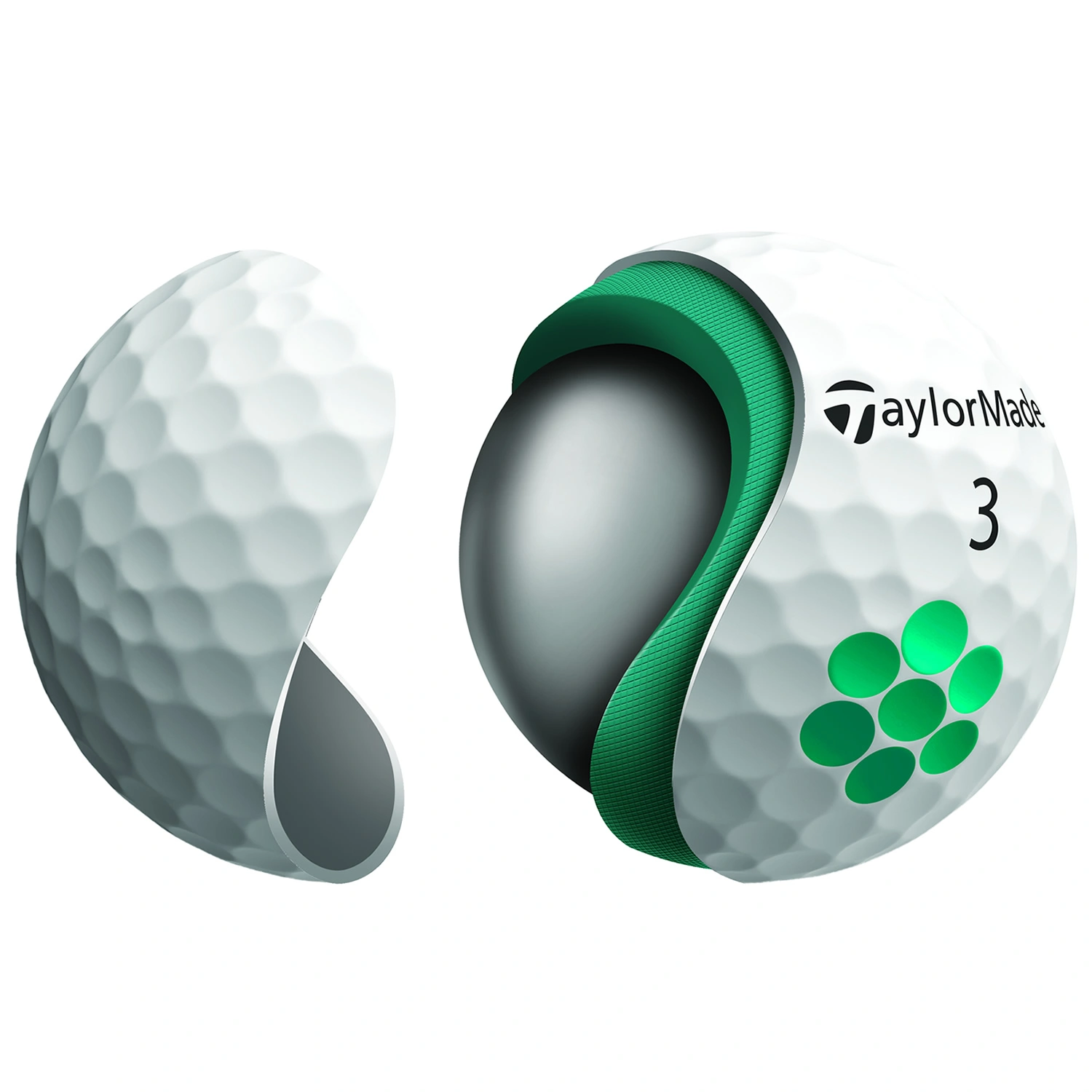 TaylorMade Soft Response Golf Balls 6 TaylorMade Soft Response Golf Balls - Image 4