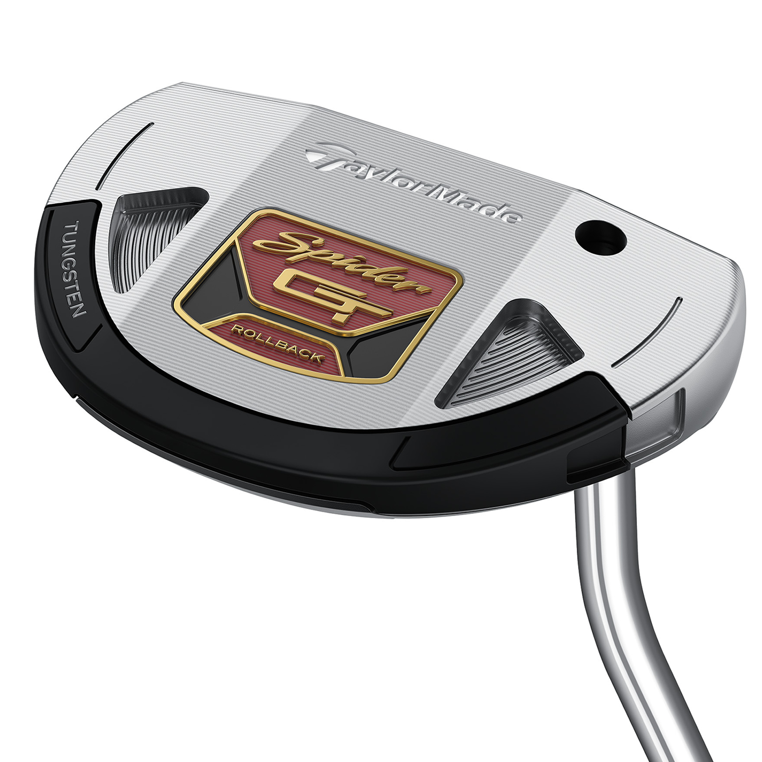 TaylorMade Spider GT Rollback Single Bend Golf Putter Silver/Black 7 TaylorMade Spider GT Rollback Single Bend Golf Putter Silver/Black - Image 5