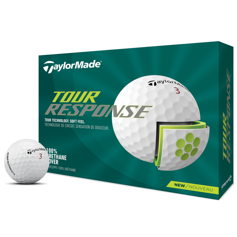 TaylorMade Tour Response Golf Balls - White / Dozen 8 TaylorMade Tour Response Golf Balls - White / Dozen - Image 6