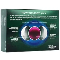 Titleist AVX Golf Balls - 4 For 3 (Plain) 16 Titleist AVX Golf Balls - 4 For 3 (Plain) -All Wedges Shop titleist AVX white 22028929