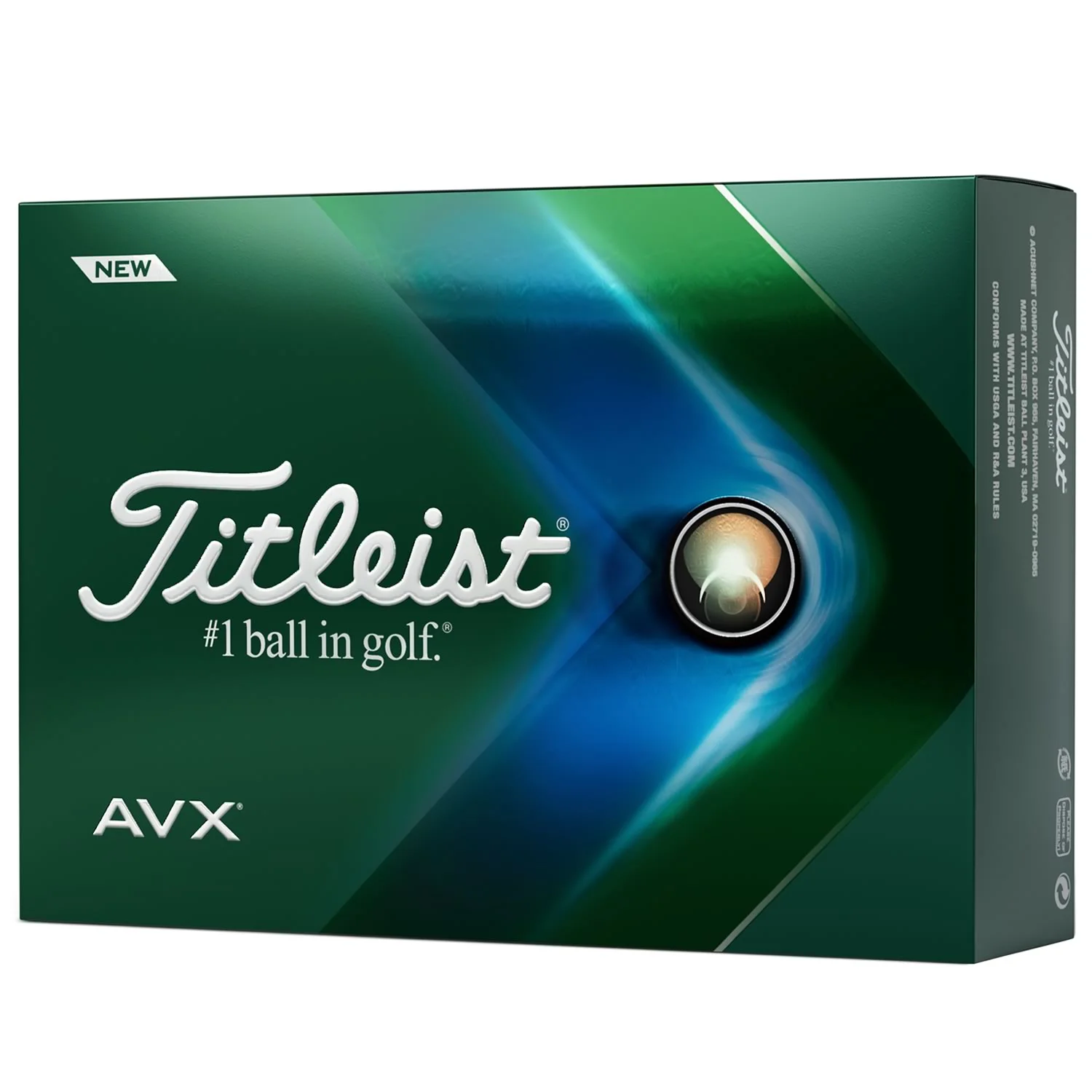 Titleist AVX Golf Balls - White / Dozen 10 Titleist AVX Golf Balls - White / Dozen - Image 8