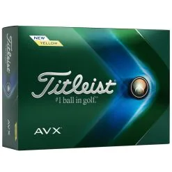 Titleist AVX Golf Balls - Yellow / Dozen