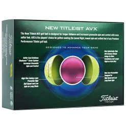 Titleist AVX Golf Balls - 4 For 3 (with Personalisation) - Yellow / 4 Dozen 14 Titleist AVX Golf Balls - 4 For 3 (with Personalisation) - Yellow / 4 Dozen -All Wedges Shop titleist AVX yellow 22028629