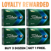Titleist AVX Golf Balls - 4 For 3 (with Personalisation) - Yellow / 4 Dozen -All Wedges Shop titleist loyalty rewarded avx yellow personalised 1