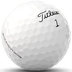 Titleist 2023 Pro V1 Golf Balls - 4 For 3 (with Personalisation) - White / 4 Dozen -All Wedges Shop titleist prov1 white 52028229