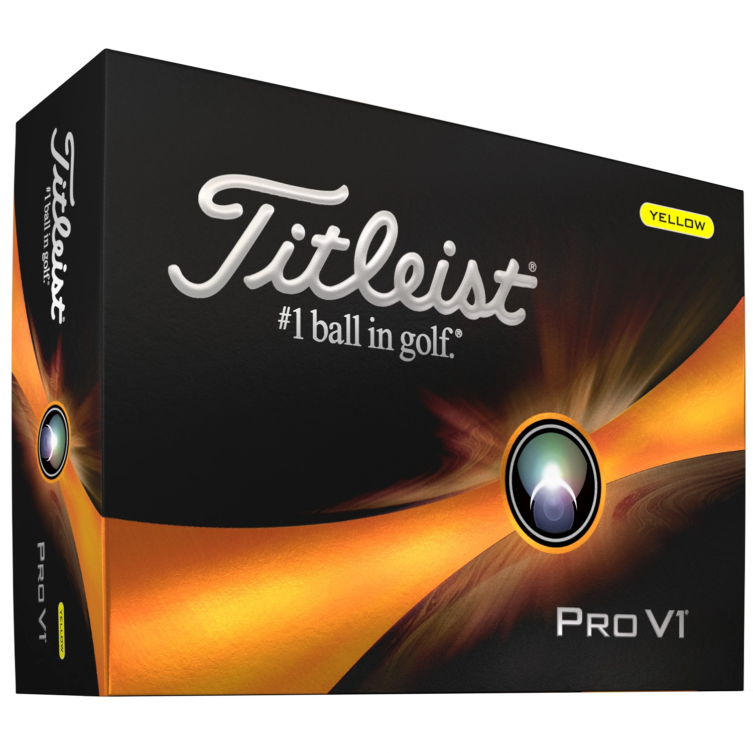 Titleist 2023 Pro V1 Golf Balls - Yellow / Dozen 10 Titleist 2023 Pro V1 Golf Balls - Yellow / Dozen - Image 8