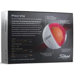 Titleist 2023 Pro V1x Golf Balls - White / Dozen -All Wedges Shop titleist prov1x white 2