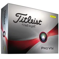 Titleist 2023 Pro V1x Golf Balls - Yellow / Dozen -All Wedges Shop titleist prov1x yellow 1