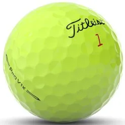 Titleist 2023 Pro V1x Golf Balls - Yellow / Dozen -All Wedges Shop titleist prov1x yellow 2
