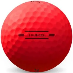 Titleist TruFeel Golf Balls - Red / Dozen -All Wedges Shop titleist trufeel red 52028129