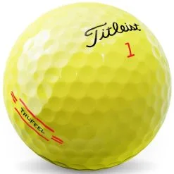 Titleist TruFeel Golf Balls - Yellow / Dozen -All Wedges Shop titleist trufeel yellow 2022 4