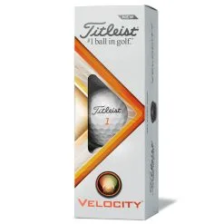 Titleist Velocity Golf Balls - White / Dozen -All Wedges Shop titleist velocity 2022 32028129