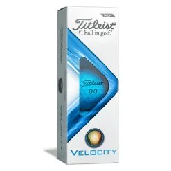 Titleist Velocity Golf Balls - Matte Blue / Dozen -All Wedges Shop titleist velocity blue 3