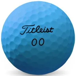 Titleist Velocity Golf Balls - Matte Blue / Dozen -All Wedges Shop titleist velocity blue 5