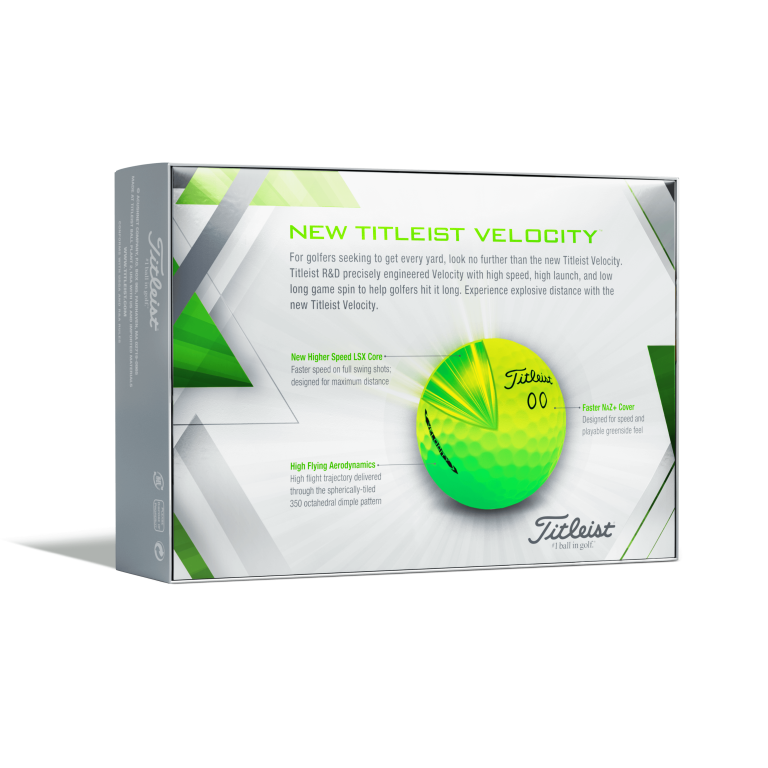 Titleist Velocity Golf Balls - Matte Green / Dozen 8 Titleist Velocity Golf Balls - Matte Green / Dozen - Image 6