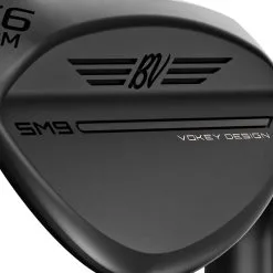 Titleist Vokey SM9 Golf Wedge Jet Black -All Wedges Shop titleist vokey SM9 wedge jetblack 2